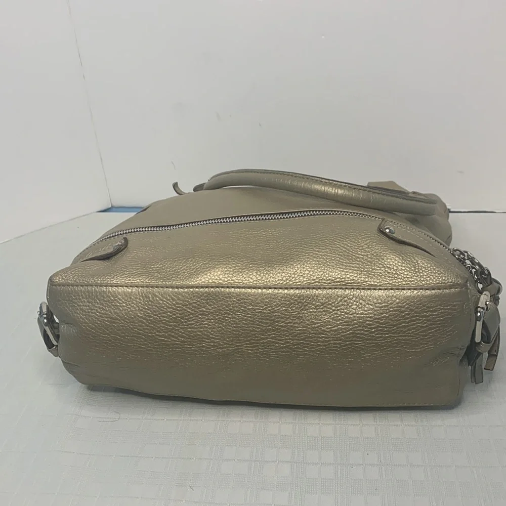 Laura Di Maggio Shiny Soft Geniune Leather Hobo